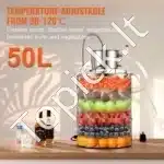 Įvairių stipriųjų gėrimų ir vandens distiliatorius 50 L – Nerūdijančio plieno elektrinė distiliavimo sistema - Image 6