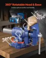 Daugiafunkcis stalinis spaustuvas, 165 mm / 360° pasukimas - Image 4