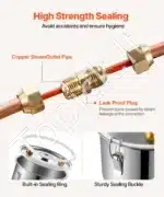 Įvairių stipriųjų gėrimų ir vandens distiliatorius - 11,4 L – Kompaktiška nerūdijančio plieno sistema su varine spirale - Image 5