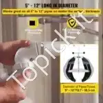 Vamzdžių spaustuvas suvirinimui, 12.7–30.5 cm - Image 3