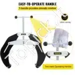 Vamzdžių spaustuvas suvirinimui, 12.7–30.5 cm - Image 5