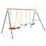 Metalinės kiemo sūpynės 3 in 1  iki 275 kg - Image 11