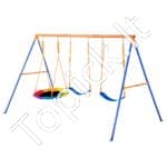 Metalinės kiemo sūpynės 3 in 1  iki 275 kg - Image 8