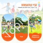 Daugiafunkcinės kiemo sūpynės 6 in 1 iki 200 kg - Image 5