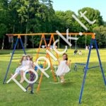 Daugiafunkcinės kiemo sūpynės 6 in 1 iki 200 kg - Image 7