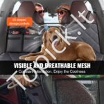 Automobilio sėdynės užvalkalas šunims 137x61 cm - Image 6