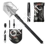 Sulankstomas nešiojamas daugiafunkcis kastuvas 8 in 1, 2 dalių - Image 10