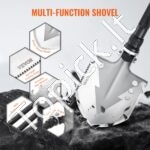 Sulankstomas nešiojamas daugiafunkcis kastuvas 11 in 1, 3 dalių - Image 4