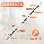 Sulankstomas nešiojamas daugiafunkcis kastuvas 11 in 1, 3 dalių - Image 6