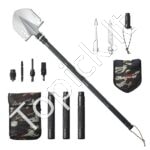 Sulankstomas nešiojamas daugiafunkcis kastuvas 13 in 1, 4 dalių - Image 8