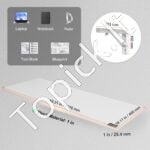 Sienoje montuojamas plaukiojantis sulankstomas stalas 110x46 cm - Image 6