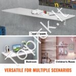 Sienoje montuojamas plaukiojantis sulankstomas stalas 110x46 cm - Image 4