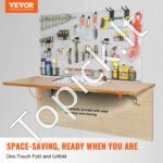 Sienoje montuojamas plaukiojantis sulankstomas stalas 120x50 cm - Image 6