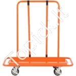 Plokščių - gipso kartono vežimėlis, iki 1360kg - Image 9