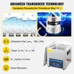 10L dvigubo dažnio ultragarsinis valytuvas su šildytuvu, 28/40 kHz - Image 6