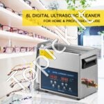 6 l skaitmeninis ultragarsinis valymo įrenginys su šildymu (0–80 °C) - Image 8