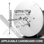 Etikečių pervyniojimo mašina 120 mm - Image 2