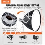 Aštuonkampis Softbox fotostudijos rinkinys 88cm - Image 2