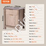 Kvadratinis šoninis staliukas su USB lizdu, 2 dalių naktinis staliukas. - Image 3