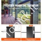 121 vnt. T316 nerūdijančio plieno apsauginės įvorės 3,2 mm vielos lynams, su grąžtu - Image 5