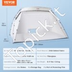 Dažymo palapinė 3x2x1,8 m, sulankstoma su grindimis - Image 3