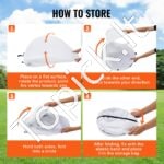 Purškiamų dažų pastogė 152x152x178 cm, iššokanti palapinė - Image 6