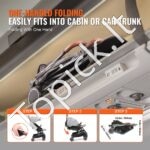 Kūdikių vežimėlis su 95°-175° atlošu, tamsiai pilkas. - Image 7