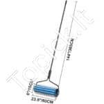 Ritininis piktžolių grėblys 365x60x15 cm - Image 8