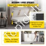 „Murphy“ spyruoklių mechanizmas, karališkos lovos (horizontalus), baltas. - Image 8