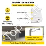 "Murphy" lovos spyruoklių mechanizmo rinkinys, baltas, vertikalus. - Image 6