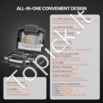 Grąžtų rinkinys 101 vnt. su dėklu, įvairiems tikslams - Image 3