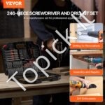 Gręžimo antgalių rinkinys 246 vnt. su dėklu, įvairiems tikslams - Image 9