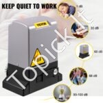 Stumdomų vartų atidarytuvas 1800 KG, 7 m,  nuotolinis ir APP valdymas - Image 4