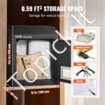 Sieninė integruota pašto dėžutė 305 x 155 x 360 mm - Image 7