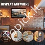 Paveikslėlio rėmelis su LED šviesa, 610 x 914 mm, juodas. - Image 5