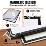 Paveikslėlio rėmelis su LED šviesa, 962 x 632 mm, juodas. - Image 7