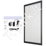 Paveikslėlio rėmelis su LED šviesa, 962 x 632 mm, juodas. - Image 2