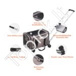 Vežimėlis augintiniams su ratukais iki 11.3 kg - Image 5