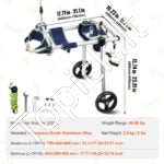 Neįgaliųjų vežimėlis augintiniams (L) - Image 7