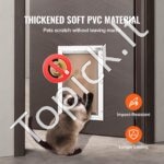 Pakaitinis sklendės atvartas naminiams gyvūnams, 209,6x311,2 mm, PVC, atsparus oro sąlygoms. - Image 7