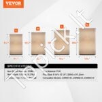 Pakaitinis sklendės atvartas naminiams gyvūnams, 209,6x311,2 mm, PVC, atsparus oro sąlygoms. - Image 3