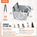 Šunų automobilinė sėdynė S M L šunims iki 22,0 kg - Image 2