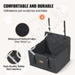 Šunų automobilinė sėdynė S M L šunims iki 18,14 kg, juoda - Image 3