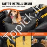 Šuns automobilinė sėdynė 585x560x330mm 11kg - Image 4