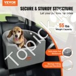 Šuns automobilinė sėdynė 560x508x410mm 25kg pilka - Image 2