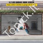 Garažo durų tinklelis 488 x 213 cm su magnetais ir pasvertu dugnu - Image 8