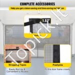 Garažo durų ekranas, 5,49 x 2,13 m, su magnetu, vaikams ir augintiniams. - Image 5