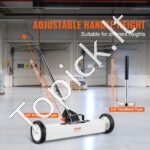 61 cm magnetinis šlavimo įrankis su ratukais, teleskopinis surinkimo įrankis - Image 8