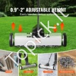 61 cm magnetinis šlavimo įrankis su ratukais, teleskopinis surinkimo įrankis - Image 5