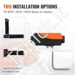 Dyzelinio šildytuvo vamzdžių rinkinys, 7,62 cm - Image 7